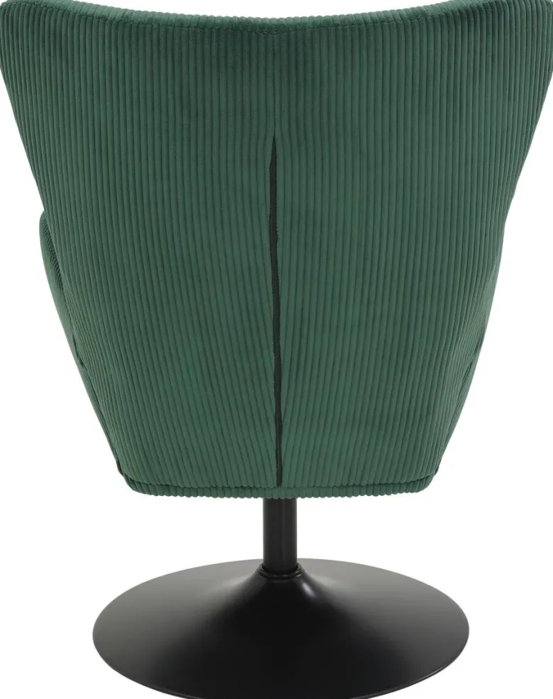 Sessel Samos grün Microfaser B/H/T: ca. 72x96x81 cm