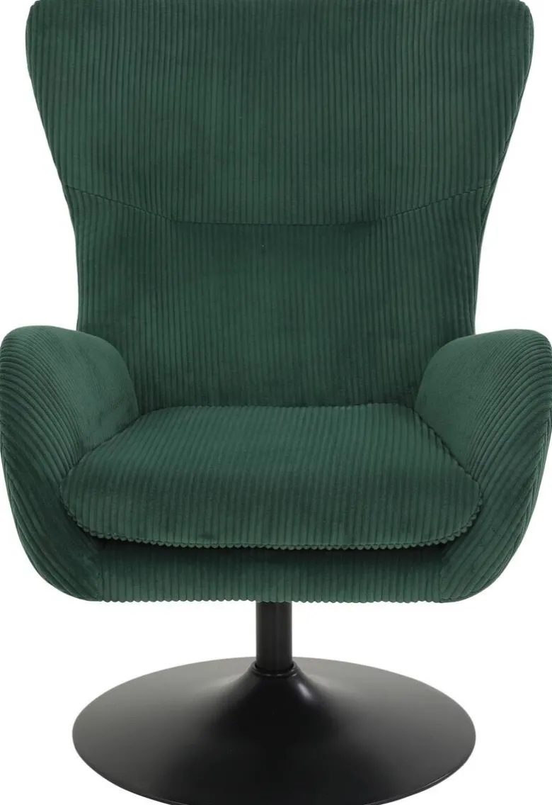 Sessel Samos grün Microfaser B/H/T: ca. 72x96x81 cm