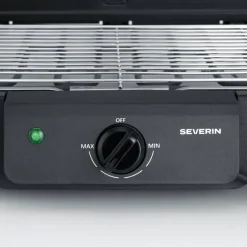SEVERIN Elektrogrill PG 8593 schwarz Edelstahl Kunststoff B/H/L: ca. 33x8,5x42 cm