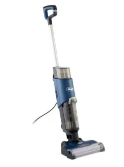 Shark Nass- und Trockensauger blau schwarz Kunststoff B/H/T: ca. 26x28x111 cm