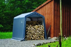 ShelterLogic Foliengerätehaus 5,76m² B/H/T: ca. 240x240x240 cm