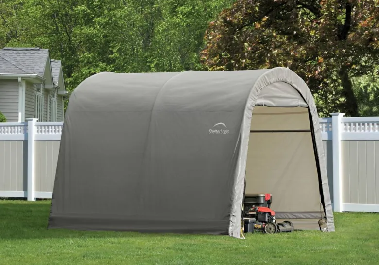 ShelterLogic Gartenhaus Shed-in-a-Box grau B/H/L: ca. 300x240x300 cm
