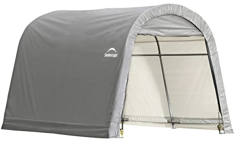 ShelterLogic Gartenhaus Shed-in-a-Box grau B/H/L: ca. 300x240x300 cm