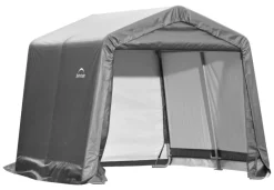 ShelterLogic Gartenhaus Shed-in-a-Box grau B/H/L: ca. 300x240x300 cm
