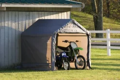 ShelterLogic Gartenhaus Shed-in-a-Box grau B/H/T: ca. 180x183x196 cm