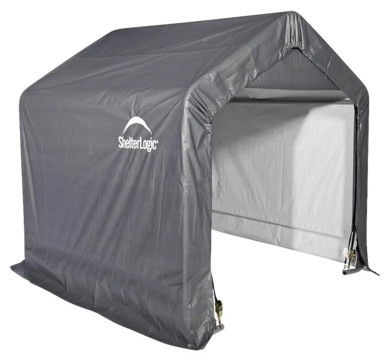 ShelterLogic Gartenhaus Shed-in-a-Box grau B/H/T: ca. 180x183x196 cm
