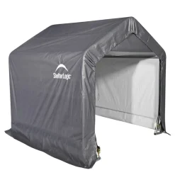 ShelterLogic Gartenhaus Shed-in-a-Box grau B/H/T: ca. 180x183x196 cm