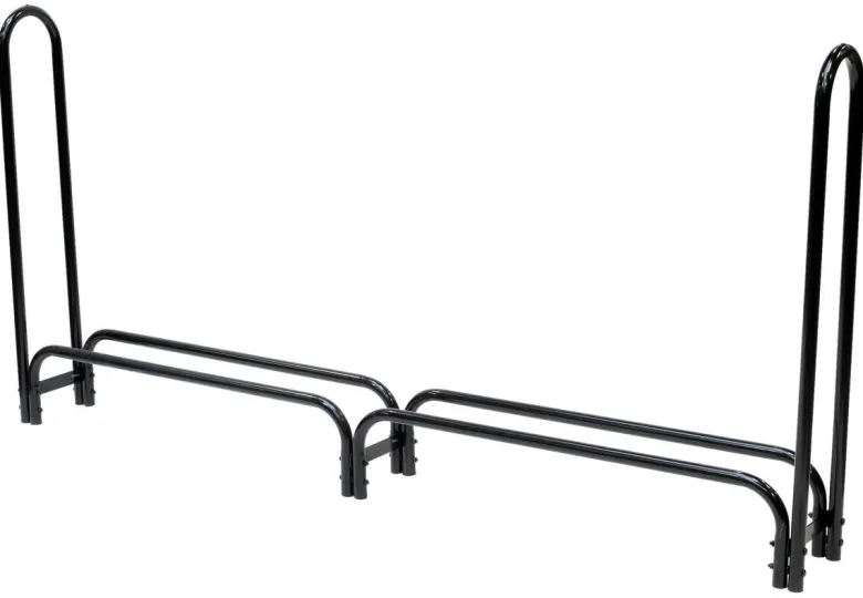 ShelterLogic Kaminholzregal schwarz B/H/L: ca. 244x118x25 cm