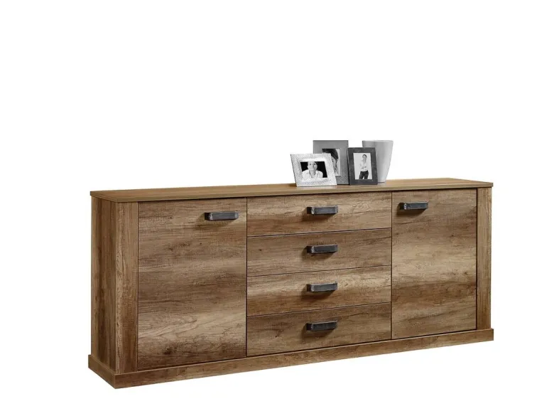 Sideboard Aalborg Oak Monument Nachbildung Spanplatte B/H/T: ca. 212x86x40 cm
