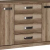Sideboard Aalborg Oak Monument Nachbildung Spanplatte B/H/T: ca. 159x86x40 cm
