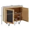 Sideboard braun B/H/T: ca. 80x75x35 cm