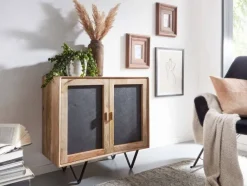 Sideboard braun B/H/T: ca. 80x75x35 cm