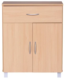 Sideboard buche Nachbildung silber B/H/T: ca. 60x75x30 cm