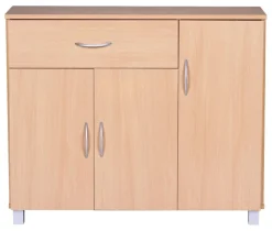 Sideboard buche Nachbildung silber B/H/T: ca. 90x75x30 cm