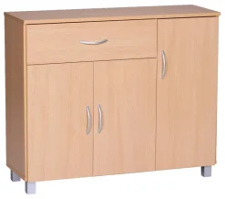 Sideboard buche Nachbildung silber B/H/T: ca. 90x75x30 cm