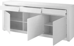Sideboard Chester weiß matt B/H/T: ca. 217x90x42 cm