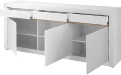 Sideboard Chester weiß matt B/H/T: ca. 217x90x42 cm
