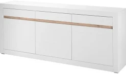 Sideboard Chester weiß matt B/H/T: ca. 217x90x42 cm