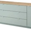 Sideboard Core salbei Eiche Artisan Nachbildung B/H/T: ca. 240x77x44 cm