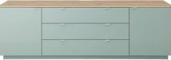 Sideboard Core salbei Eiche Artisan Nachbildung B/H/T: ca. 240x77x44 cm