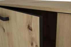 Sideboard FARO Eiche schwarz B/H/T: ca. 160x84x40 cm