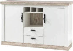 Sideboard Florenz weiß Pinie B/H/T: ca. 167x104x44 cm