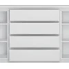 Sideboard Fribo Alpinweiß Spanplatte B/H/T: ca. 165x93x40 cm