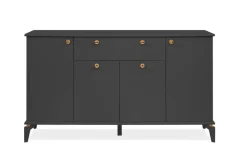 Sideboard Izmir anthrazit B/H/T: ca. 158x90x36 cm