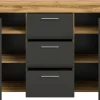 Sideboard Jam Eiche Wotan Nachbildung grau B/H/T: ca. 125x80x35 cm