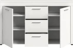 Sideboard Jam weiß B/H/T: ca. 125x80x35 cm