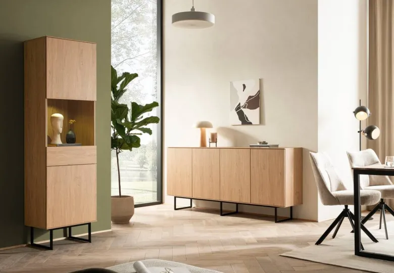 Sideboard Kalmar stone B/H/T: ca. 200x90x40 cm