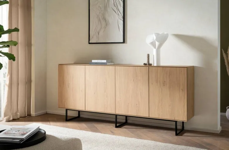Sideboard Kalmar stone B/H/T: ca. 200x90x40 cm