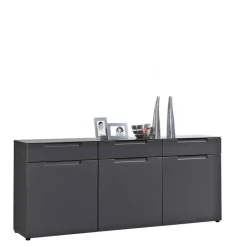 Sideboard Mailand anthrazit matt MDF B/H/T: ca. 192x83x40 cm