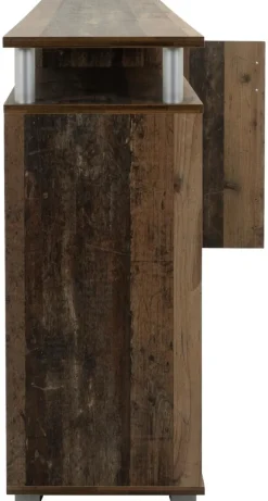Sideboard Maximo Old Wood Nachbildung anthrazit B/H/T: ca. 208x94x38 cm