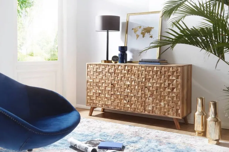 Sideboard natur B/H/T: ca. 140x78,5x40 cm