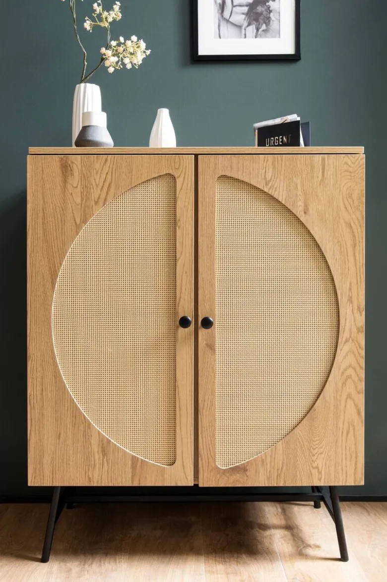 Sideboard natur Eiche Optik B/H/T: ca. 80x103x39 cm