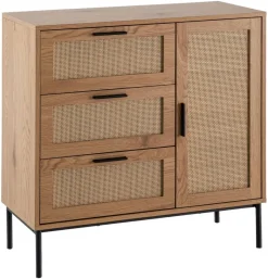 Sideboard natur Eiche Optik B/H/T: ca. 80x82x36 cm