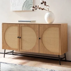 Sideboard natur Eiche Optik B/H/T: ca. 140x80x39 cm
