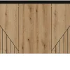 Sideboard Neo Evoke Oak Nachbildung schwarz B/H/T: ca. 120x81x40 cm