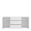Sideboard Otis weiß Hochglanz B/H/T: ca. 140x62x35 cm