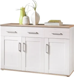 Sideboard Romance Sibiu Lärche Nachbildung San-Remo Nachbildung B/H/T: ca. 140x88x45 cm