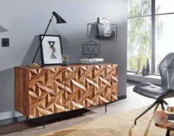 Sideboard rosenholz Nachbildung B/H/T: ca. 144x72x47 cm
