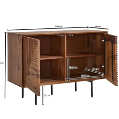 Sideboard rosenholz Nachbildung B/H/T: ca. 100x71x40 cm