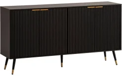 Sideboard schwarz B/H/T: ca. 150x81x39 cm
