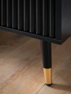 Sideboard schwarz B/H/T: ca. 150x81x39 cm