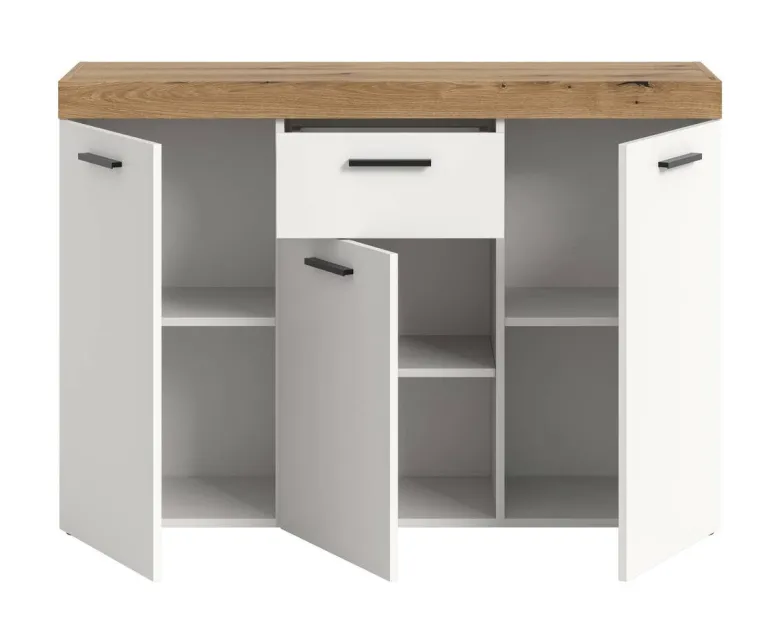Sideboard Sunset weiß B/H/T: ca. 125x86x37 cm