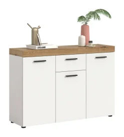 Sideboard Sunset weiß B/H/T: ca. 125x86x37 cm
