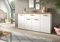 Sideboard Sunset weiß B/H/T: ca. 166x86x37 cm