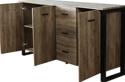 Sideboard Ute Akazie Nachbildung B/H/T: ca. 180x90x45 cm