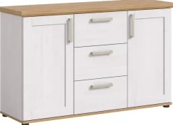 Sideboard VERONA Lärche Nachbildung Eiche Nachbildung B/H/T: ca. 129x80x40 cm